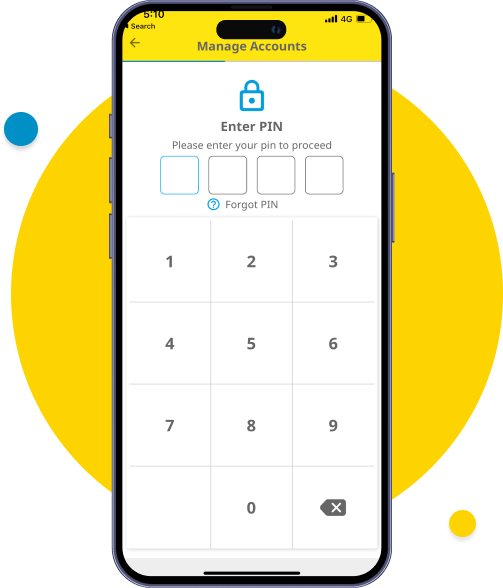 WavePay အကောင့် PIN နံပါတ် ၄လုံးကိုရိုက်ထည့်ပြီးရင်တော့ အကောင့်လင့်ခ်ဖြုတ်တာအောင်မြင်သွားပါပြီ။